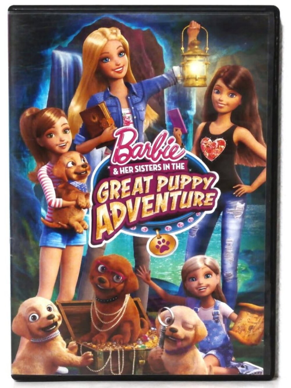 BARBIE & HER SISTERS IN THE GREAT PUPPY ADVENTURE DVD Family, Fun and Furry...